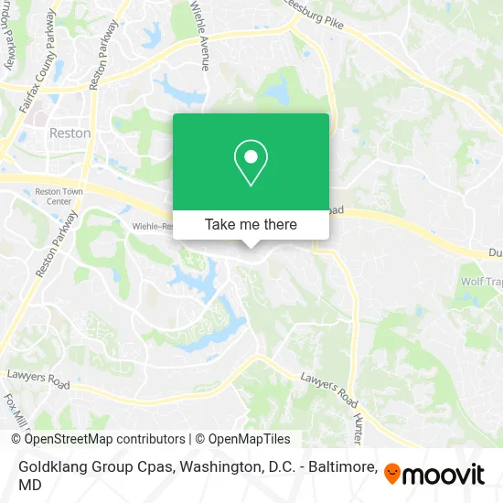 Goldklang Group Cpas map
