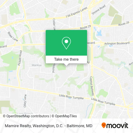 Mamire Realty map