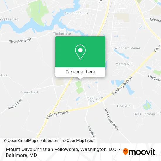 Mount Olive Christian Fellowship map
