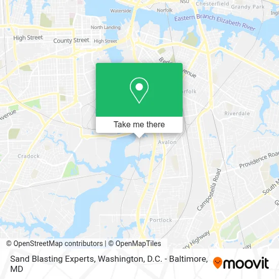 Sand Blasting Experts map
