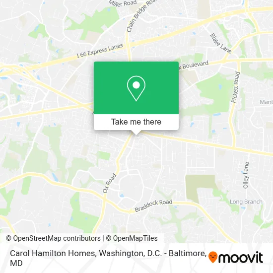 Carol Hamilton Homes map