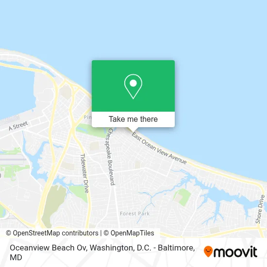 Oceanview Beach Ov map