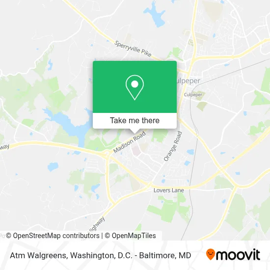 Atm Walgreens map