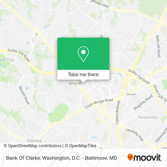 Bank Of Clarke map