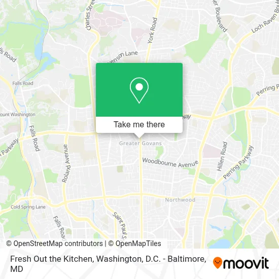 Fresh Out the Kitchen map