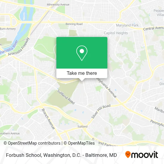 Forbush School map