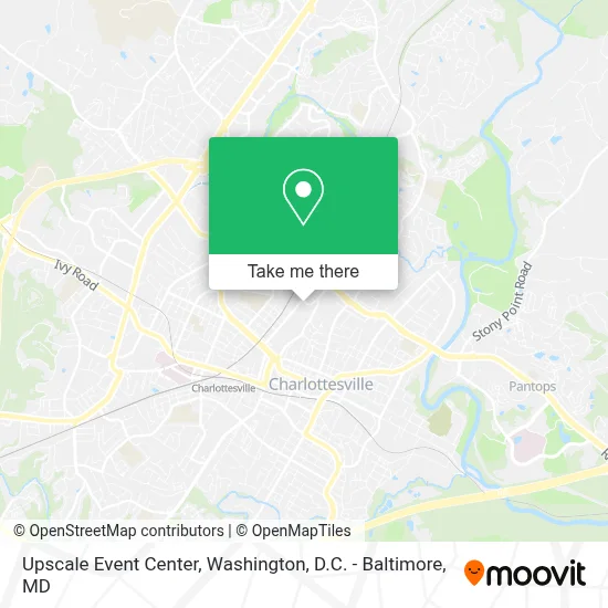 Upscale Event Center map