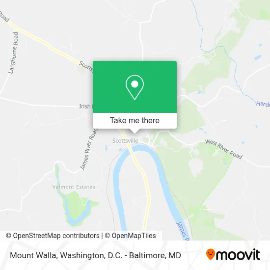 Mount Walla map