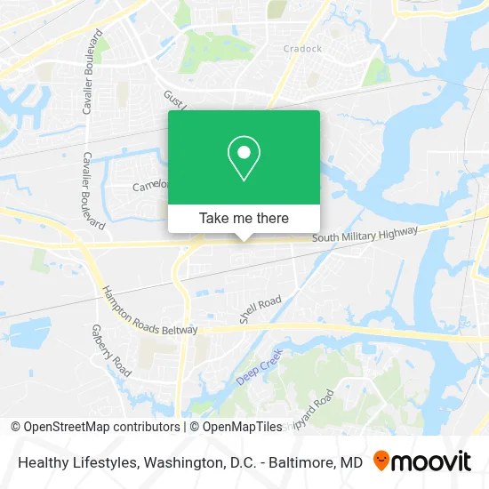 Healthy Lifestyles map