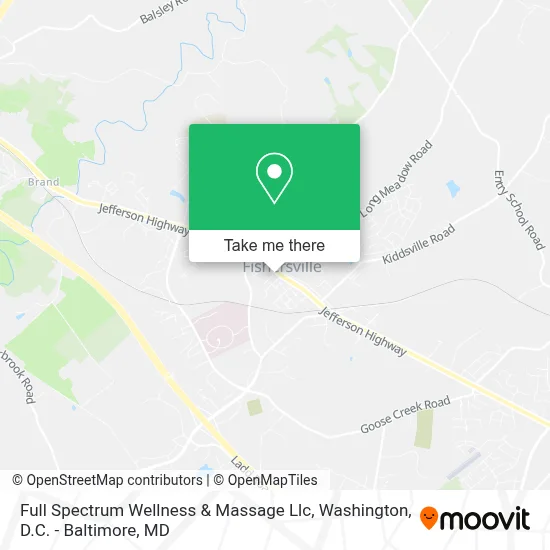 Full Spectrum Wellness & Massage Llc map