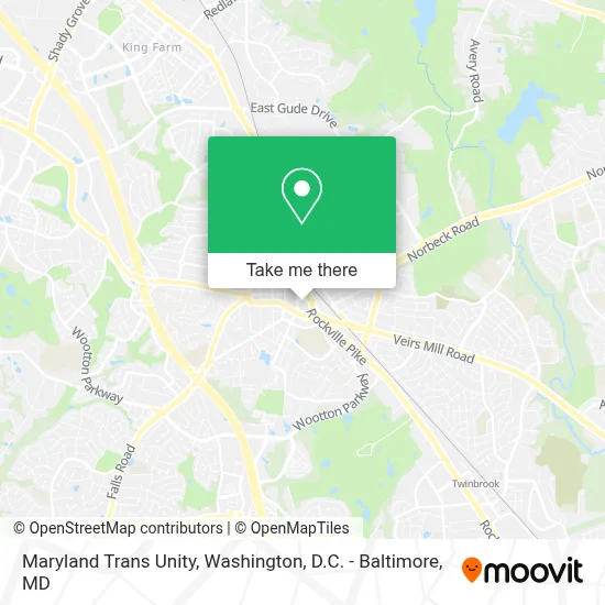 Maryland Trans Unity map