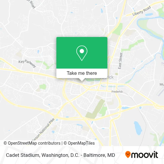 Cadet Stadium map