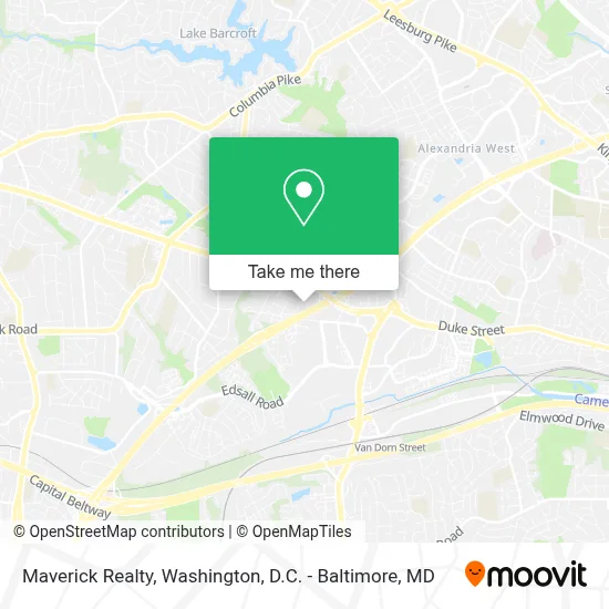 Maverick Realty map