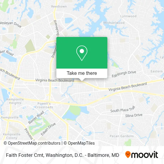 Faith Foster Cmt map