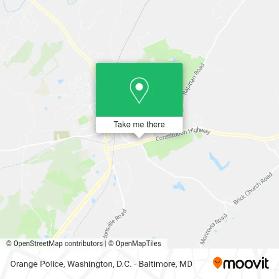 Orange Police map