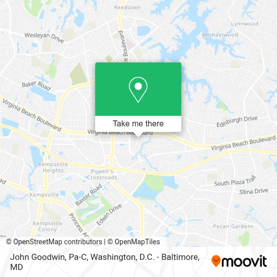 John Goodwin, Pa-C map