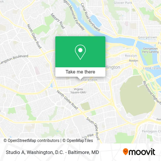 Studio A map