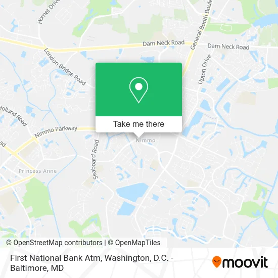 First National Bank Atm map