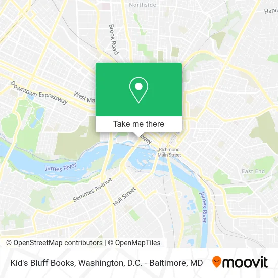 Kid's Bluff Books map
