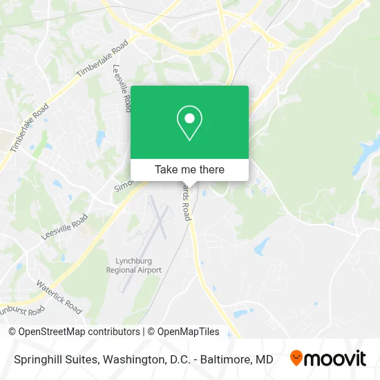 Springhill Suites map