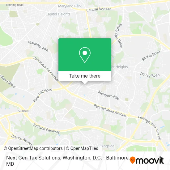 Next Gen Tax Solutions map