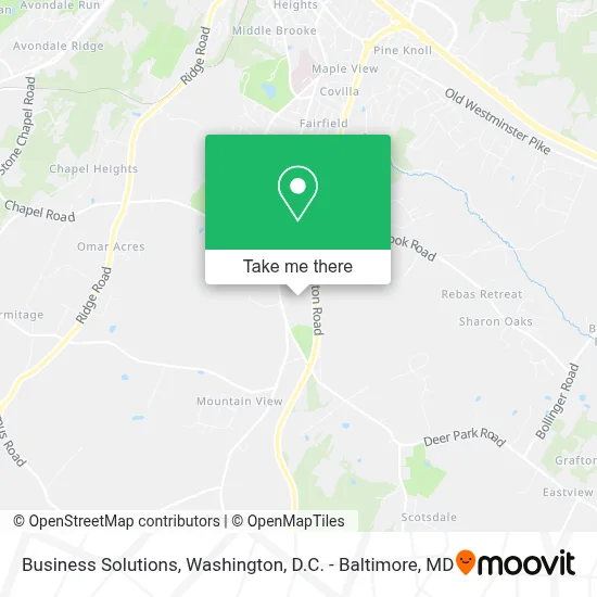 Business Solutions map