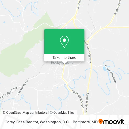 Carey Case Realtor map