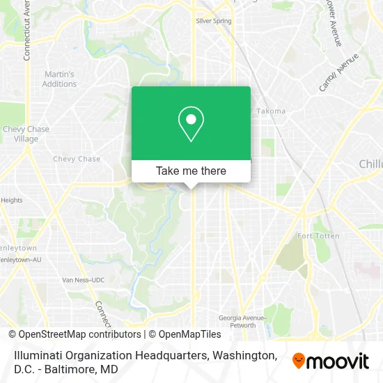 Illuminati Organization Headquarters map