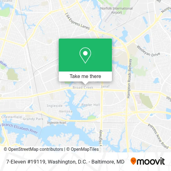 7-Eleven #19119 map