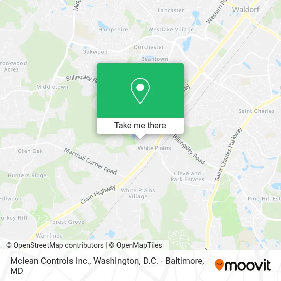 Mclean Controls Inc. map