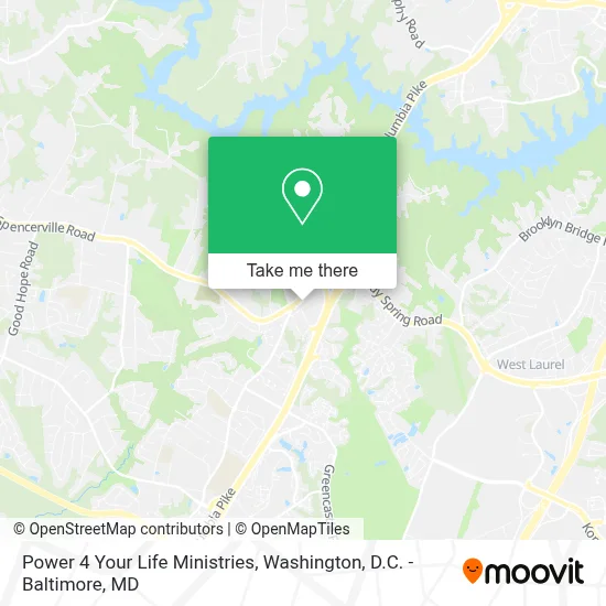 Power 4 Your Life Ministries map