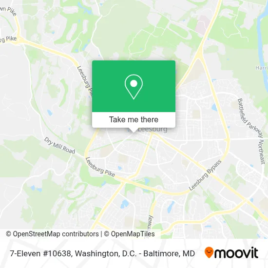 7-Eleven #10638 map