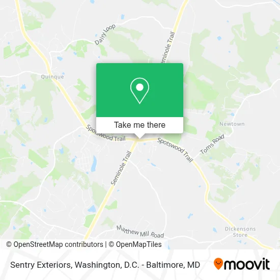 Sentry Exteriors map