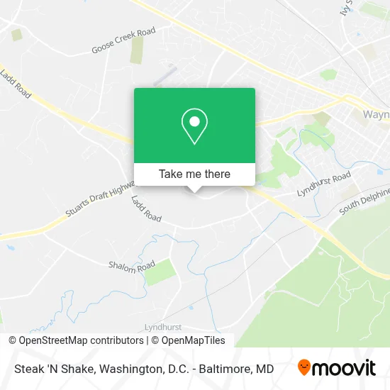 Steak 'N Shake map
