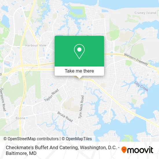 Checkmate's Buffet And Catering map