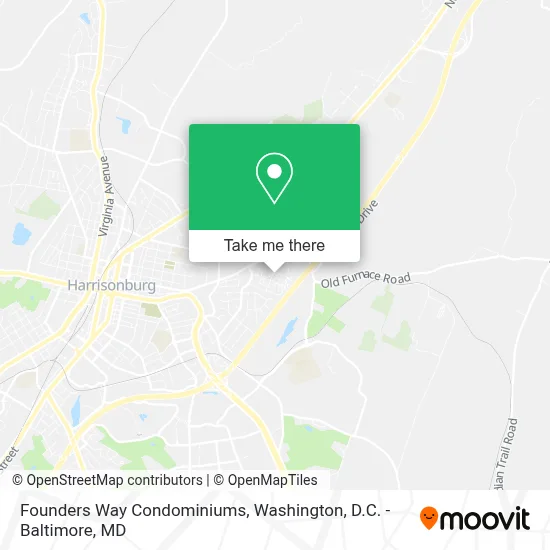 Founders Way Condominiums map
