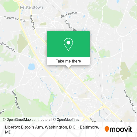 Libertyx Bitcoin Atm map