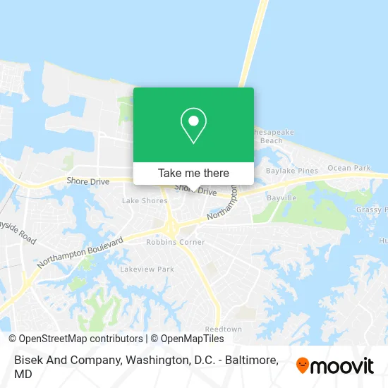 Bisek And Company map