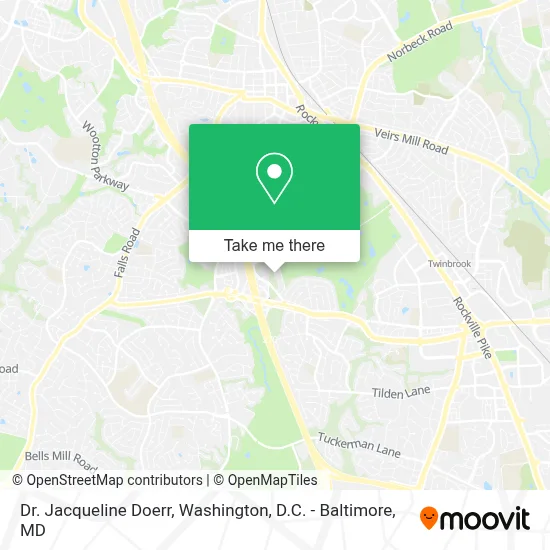 Dr. Jacqueline Doerr map