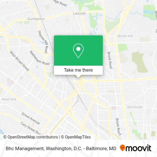 Bhc Management map