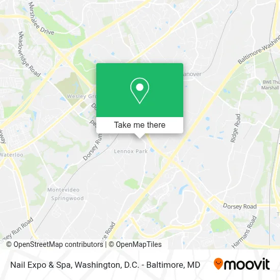 Nail Expo & Spa map