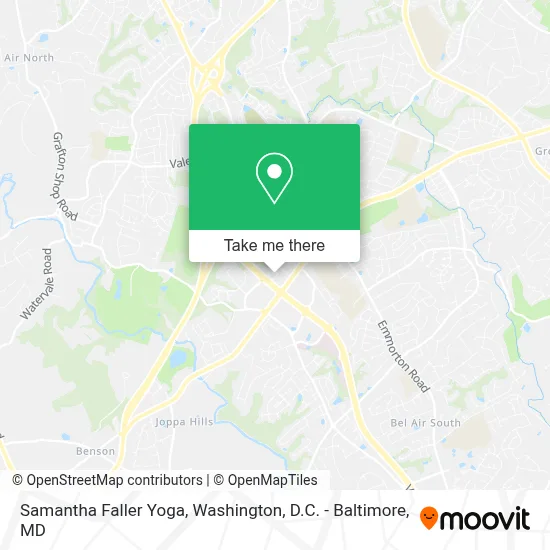 Samantha Faller Yoga map