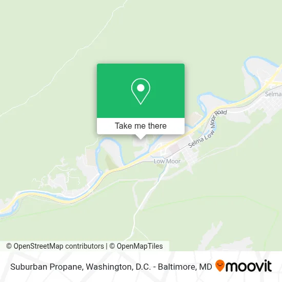 Suburban Propane map
