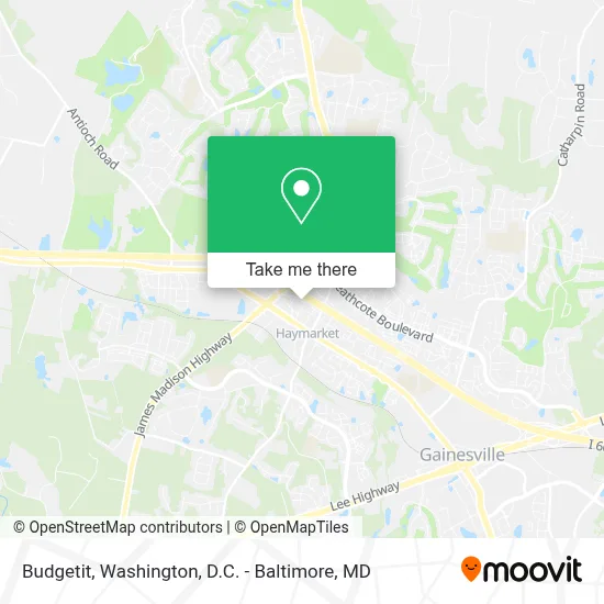 Budgetit map