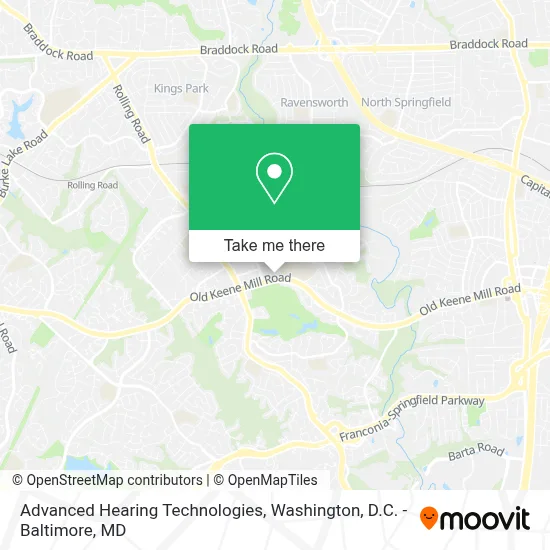 Advanced Hearing Technologies map