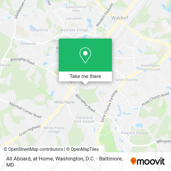 All Aboard, at Home map