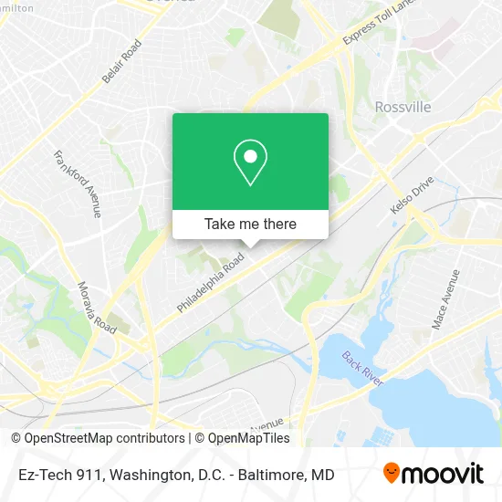 Ez-Tech 911 map