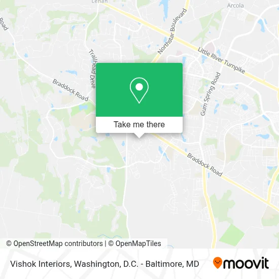 Vishok Interiors map