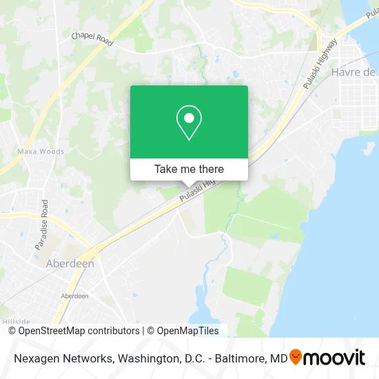 Nexagen Networks map