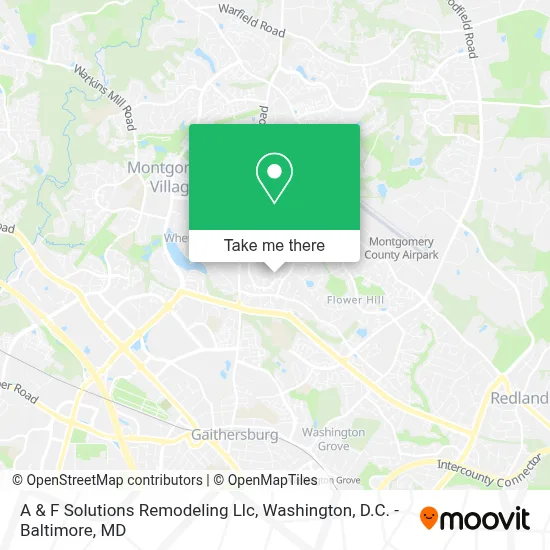 A & F Solutions Remodeling Llc map